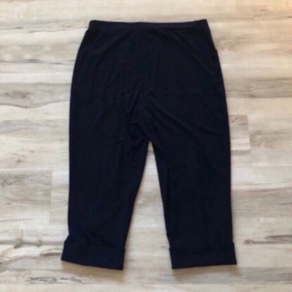 Joseph Ribkoff Blue Joggers - Picture 2 of 10